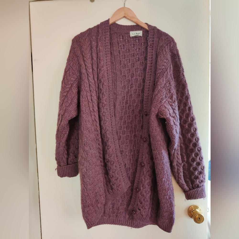 100% Wool cardigan